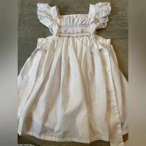 Smocked Bunny Dress-Possibly Vintage